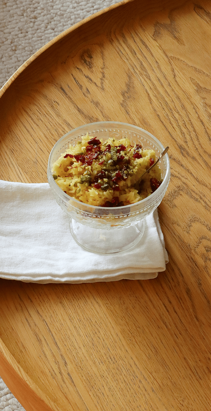 Saffron Porridge article